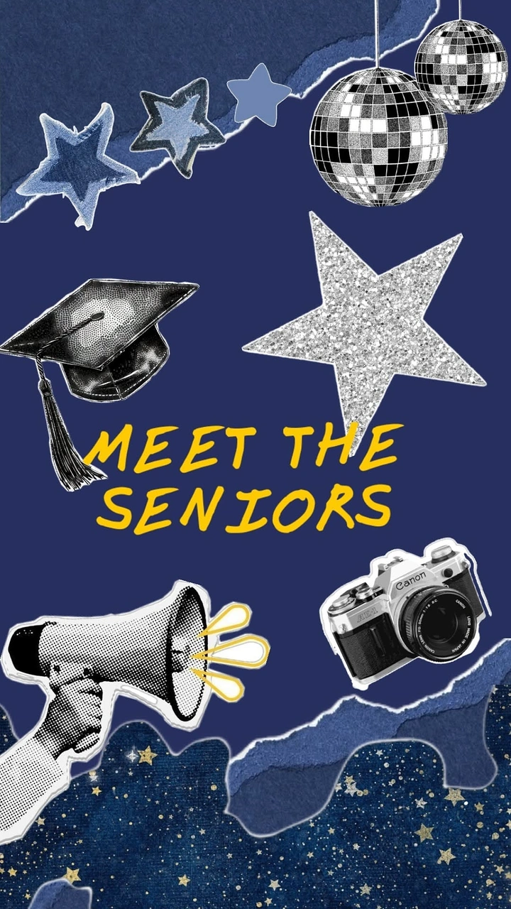 Universities & Colleges creative ad: Playful cutout seniors-meet concept