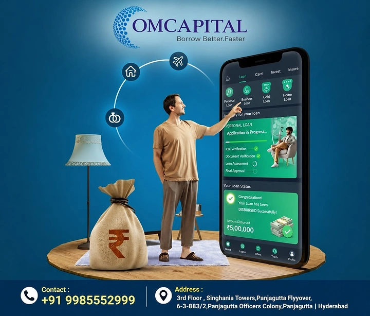 Personal & Business Loans creative ad: Loan app presented as lifestyle ecosystem