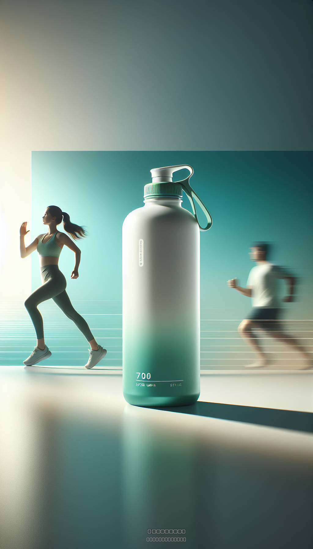 Story: Oversized bottle anchors motion campaign