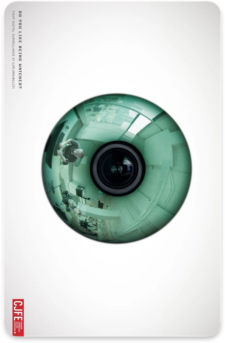 Cameras & Camera Stores creative ad: Lens reflection captures the action