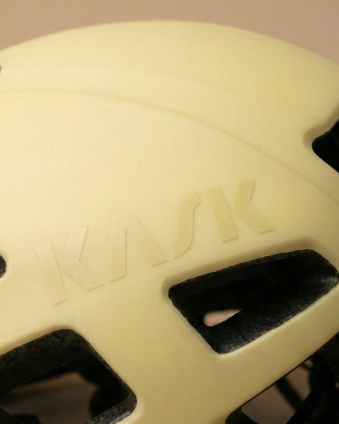 Instagram post: Helmet presented as sculptural artifact, slide 2