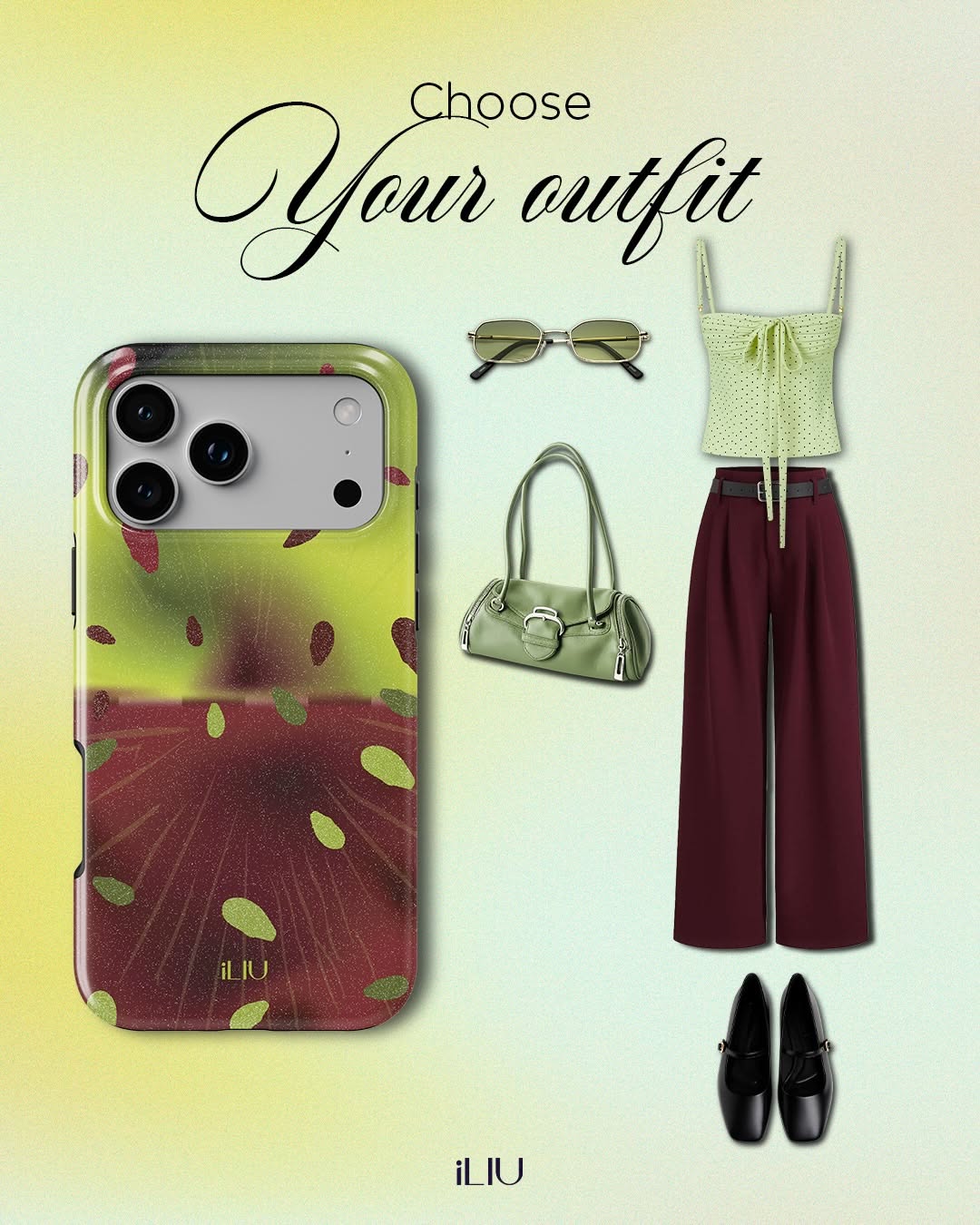Instagram post: Phone cases transformed into a fashion wardrobe, slide 5