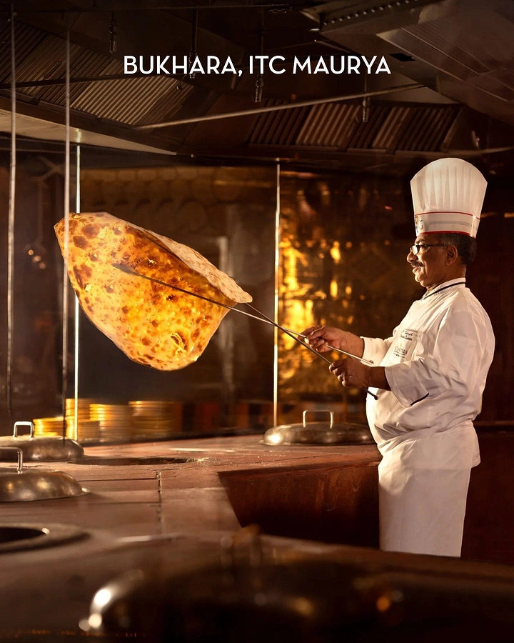 Indian Restaurants creative ad: Exceptional premium chef-led food campaign