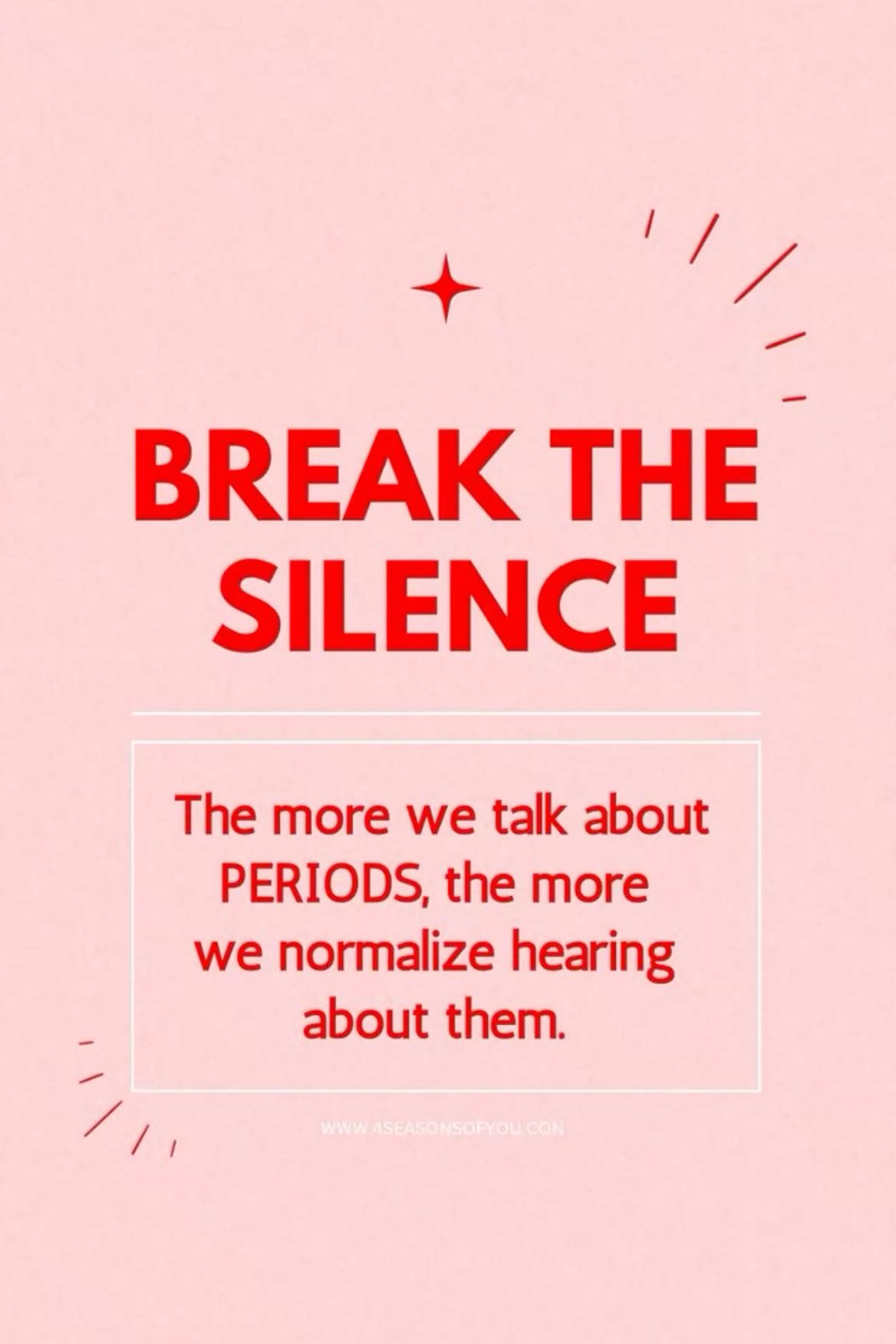Story: Strong silence-breaking campaign message
