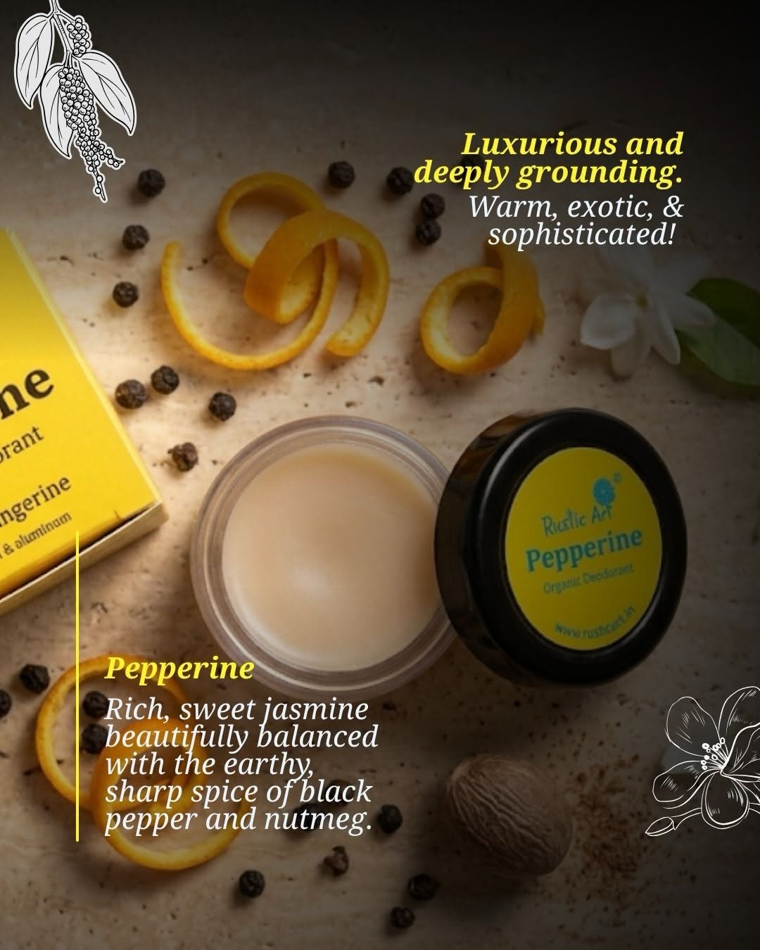 Instagram post: Copy contrasts fragrance and freshness, slide 6