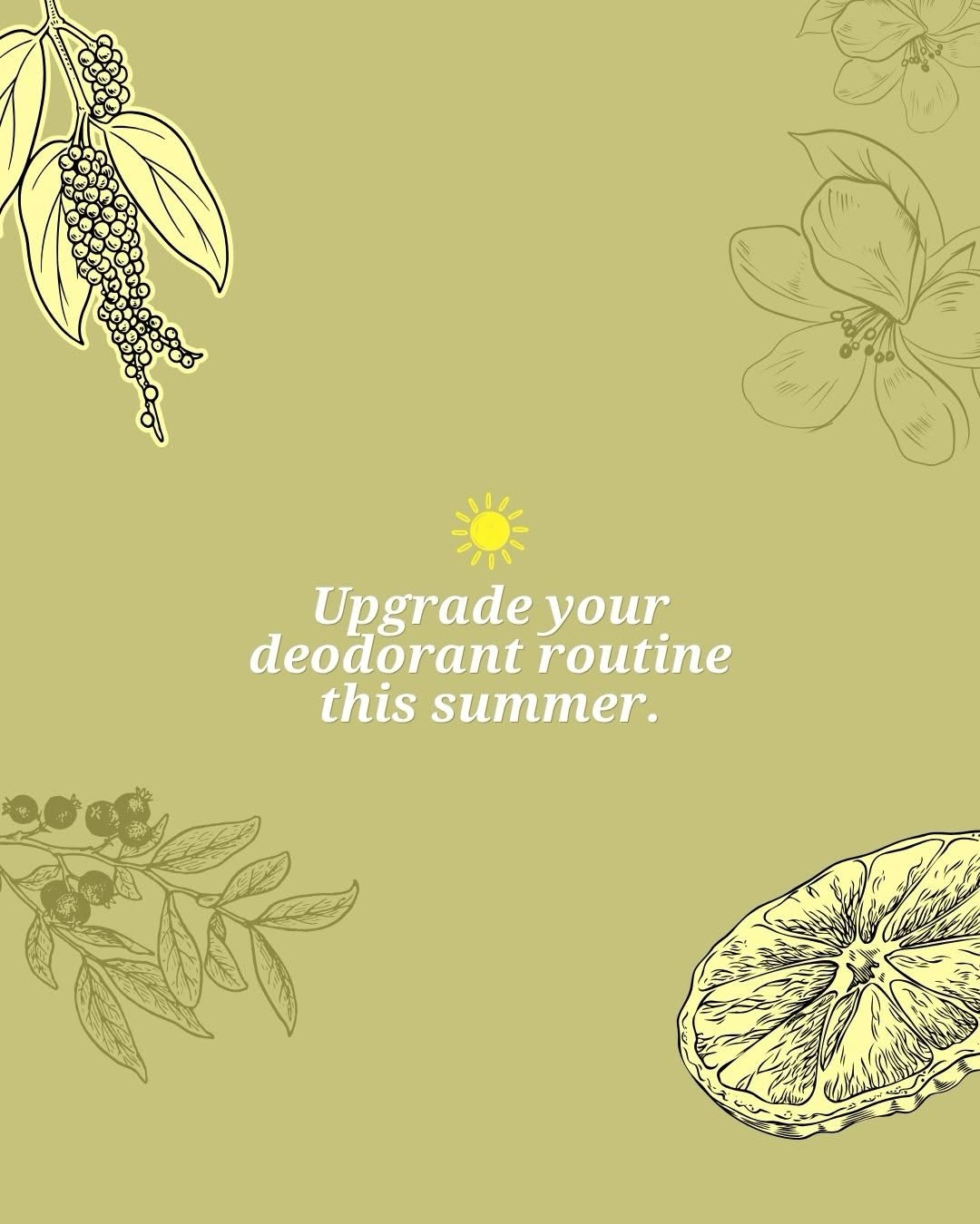 Instagram post: Copy contrasts fragrance and freshness, slide 8