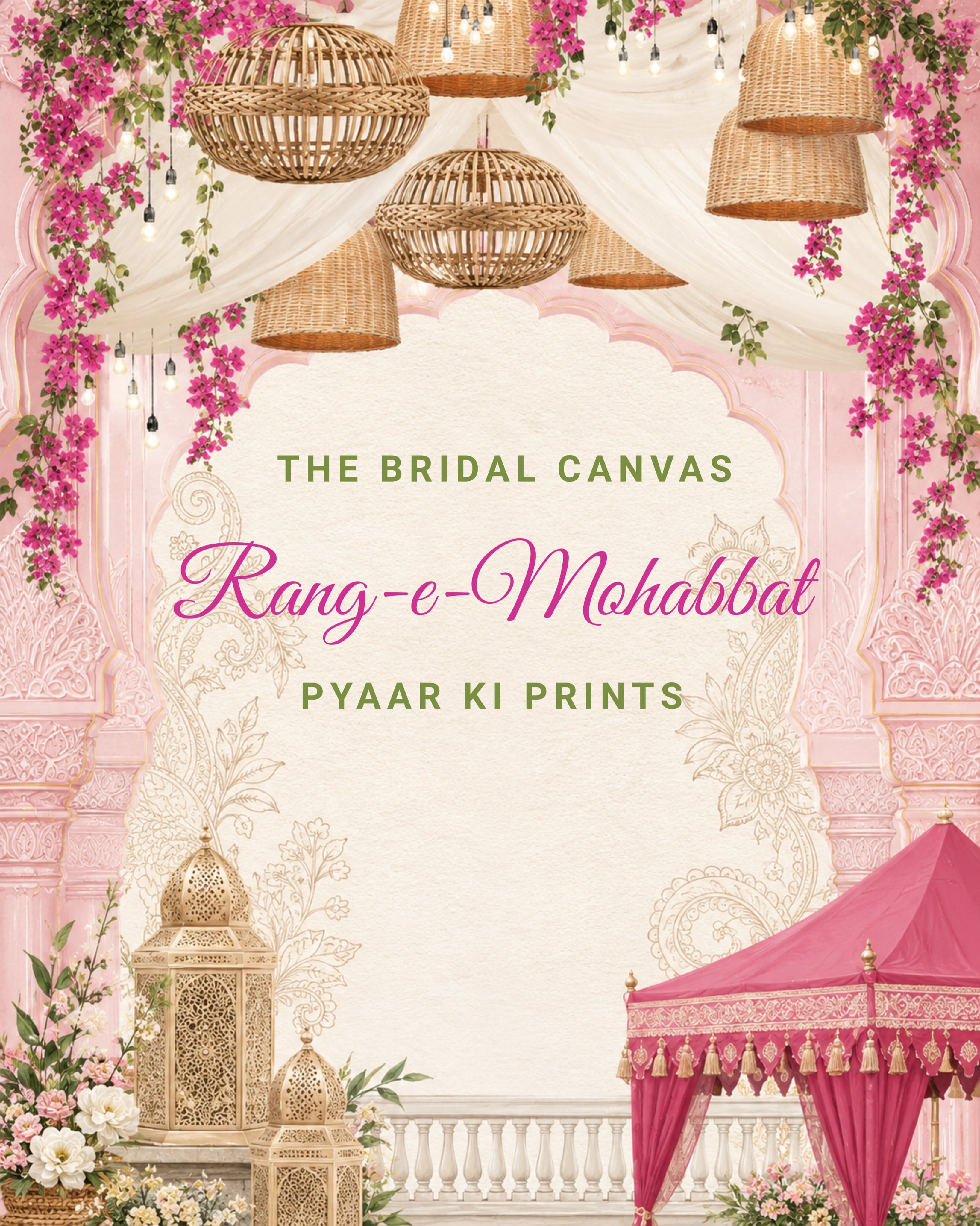 Instagram post: Witty mehndi reframing with styled interior, slide 6