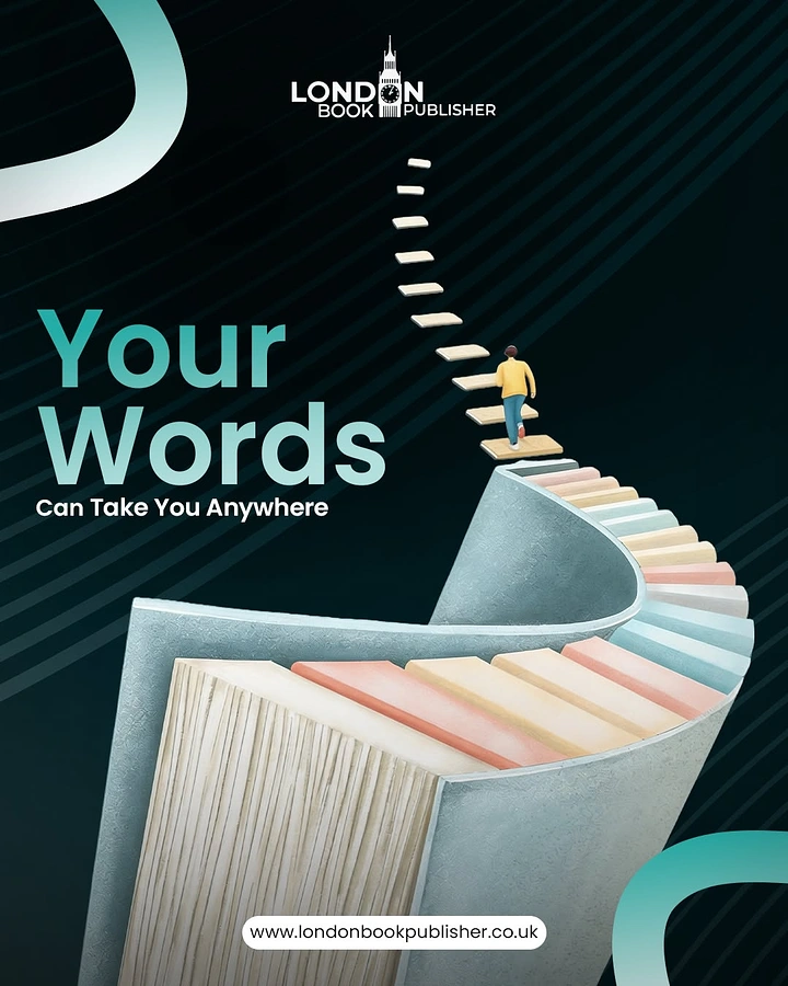 Bookstores creative ad: Book pages become a staircase metaphor