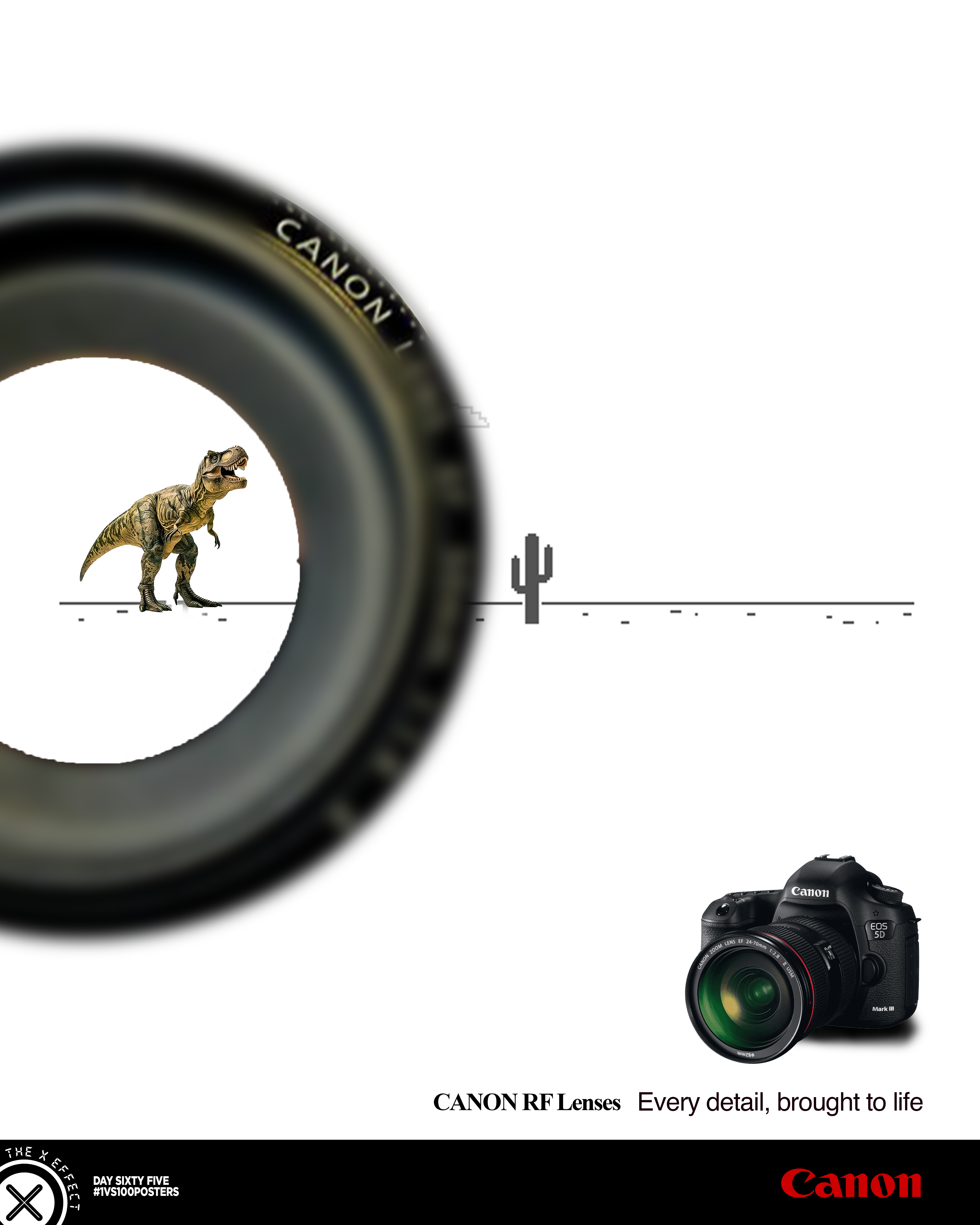 Instagram post: Lens frames an unexpected miniature world