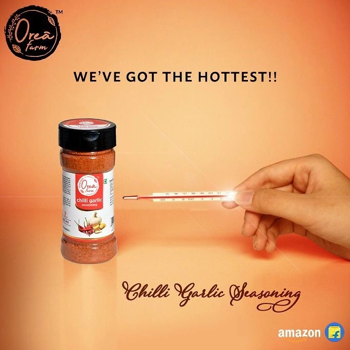Spices & Masala Brands creative ad: Thermometer measures seasoning's heat