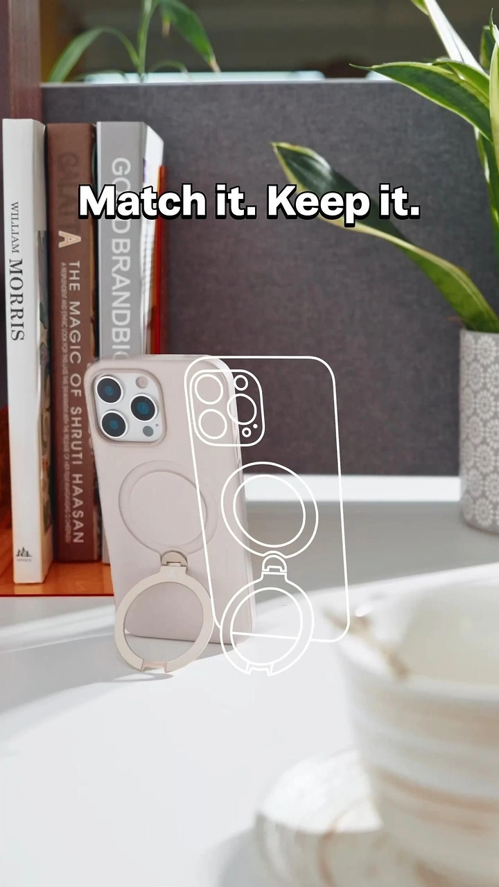 Phone Cases & Mobile Accessories creative ad: Case matches the book concept