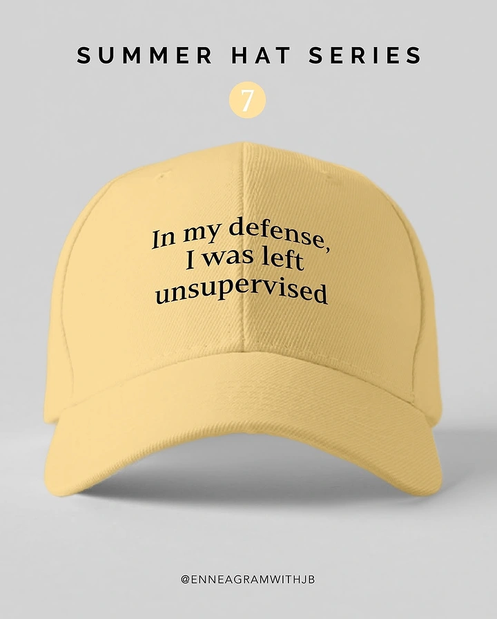 Hats & Caps creative ad: Witty copy drives product poster