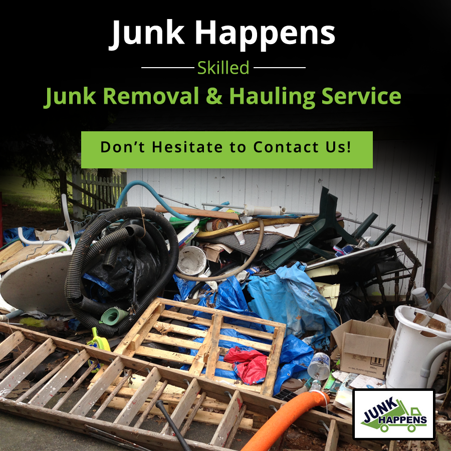 Instagram post: Clever Junk Happens headline pun