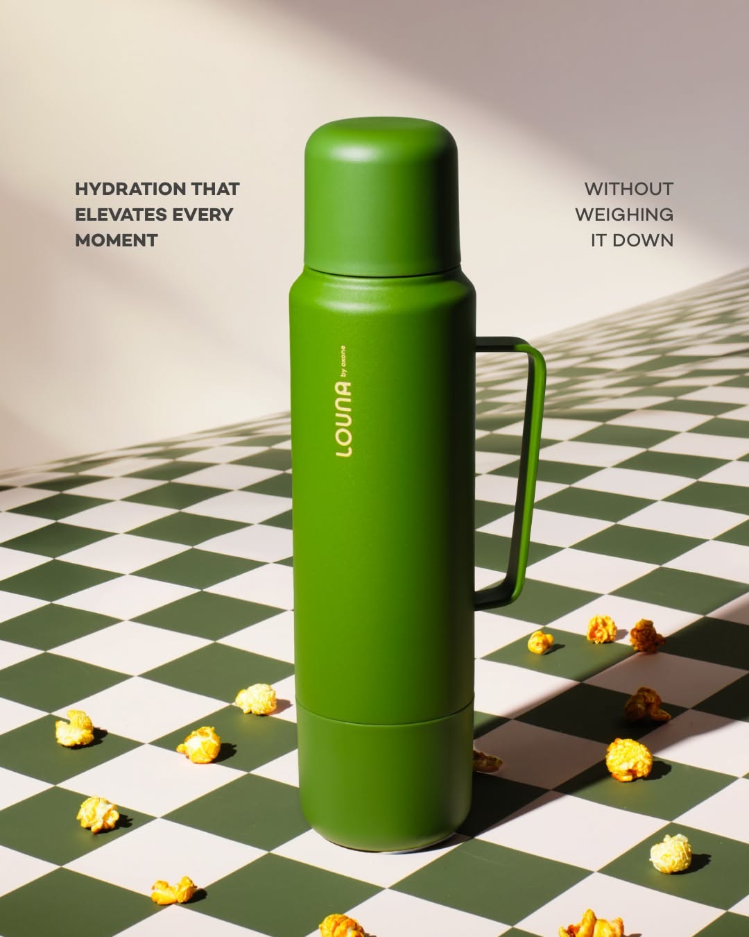 Instagram post: Chessboard turns bottles into game pieces, slide 3