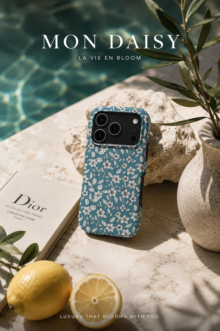 Phone Cases & Mobile Accessories creative ad: Luxury still life frames floral case