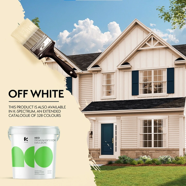 House Painters creative ad: Brush stroke paints the house scene into being
