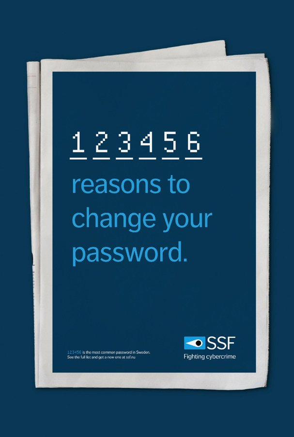Story: Password list staged as paper stack