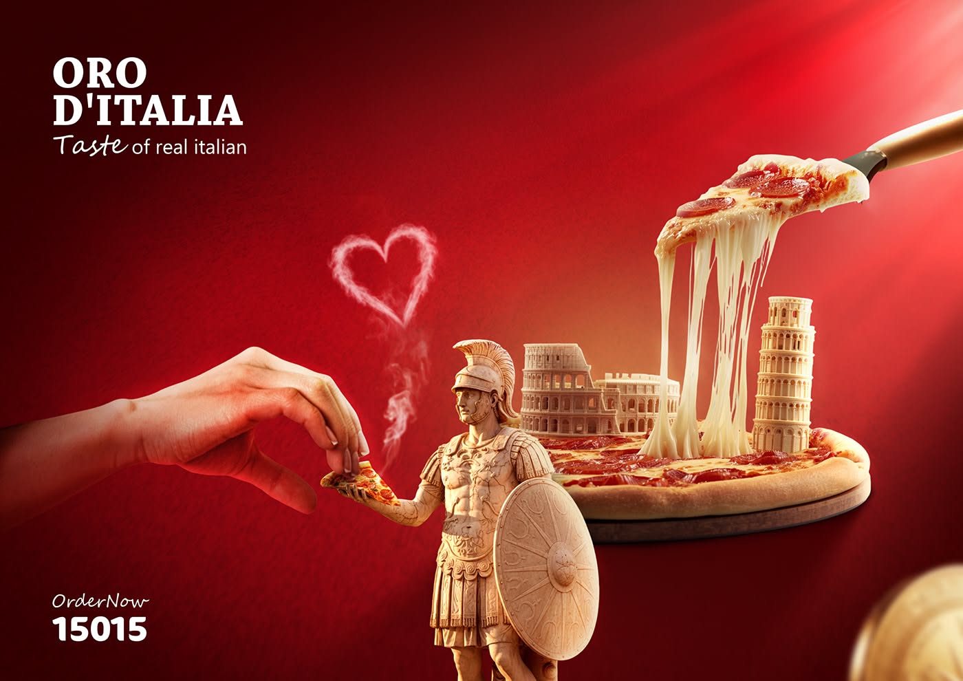 Banner: Pizza echoes Italian architecture