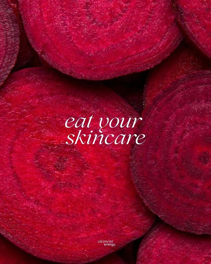 Nutritionists & Dietitians creative ad: Macro close-up of sliced beetroot rounds