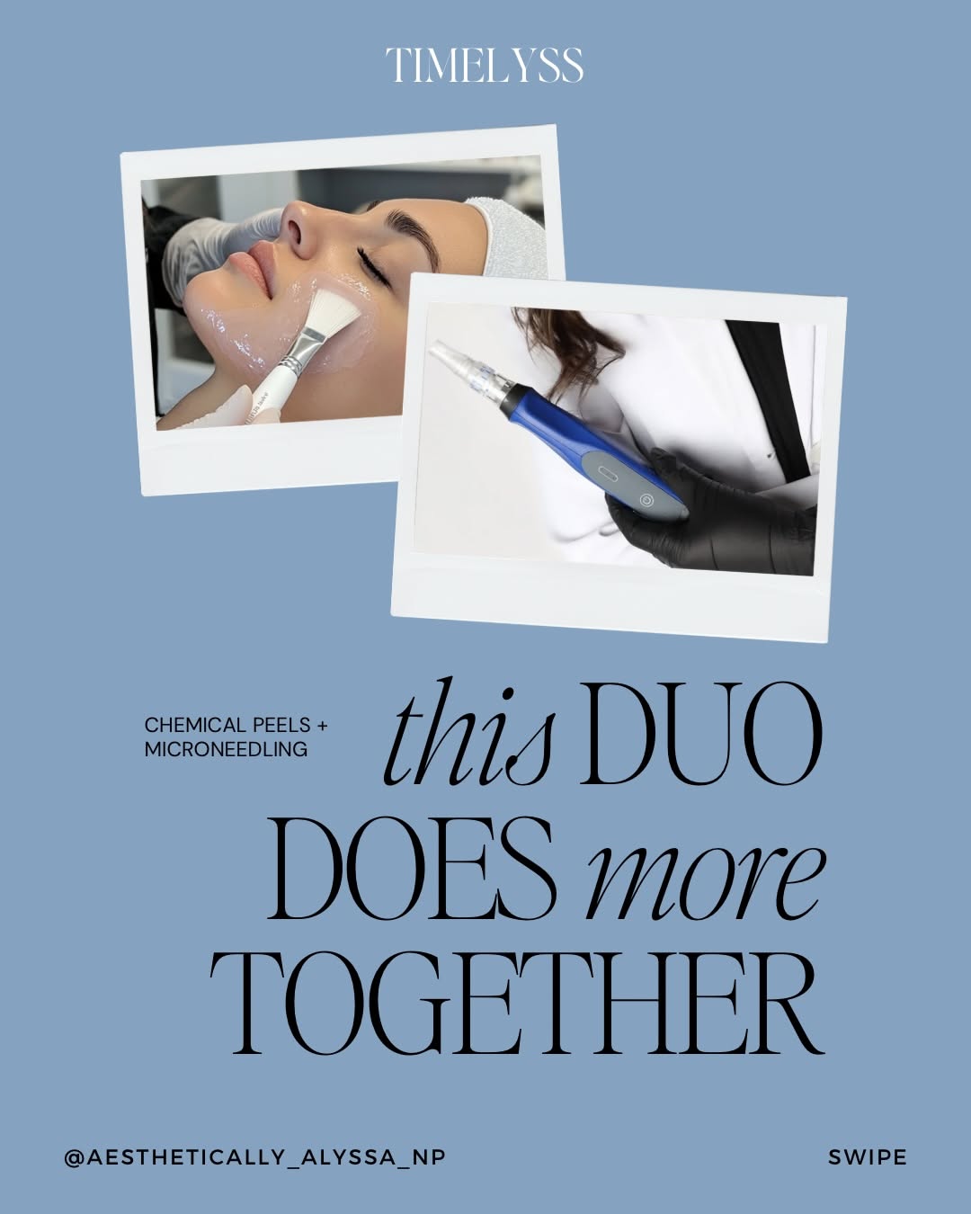 Instagram post: Paired treatments form a visual duo, slide 1