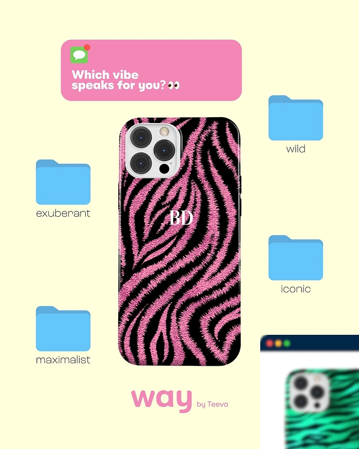 Phone Cases & Mobile Accessories creative ad: Vibe folders turn selection into quiz