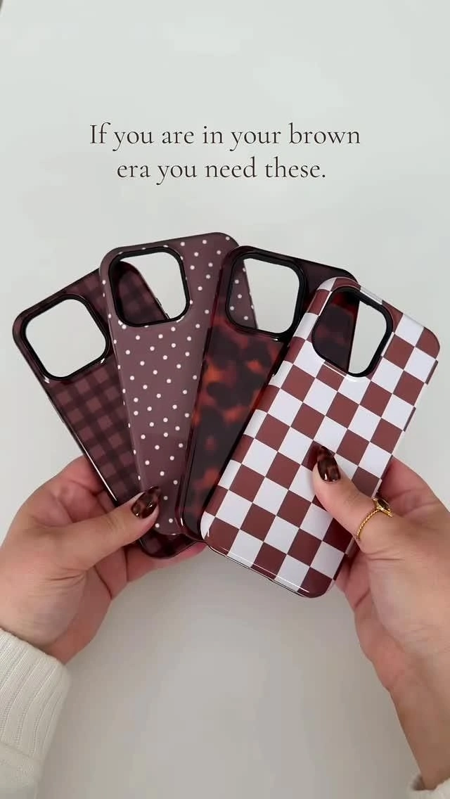 Phone Cases & Mobile Accessories creative ad: Brown-era trend copy drives selection