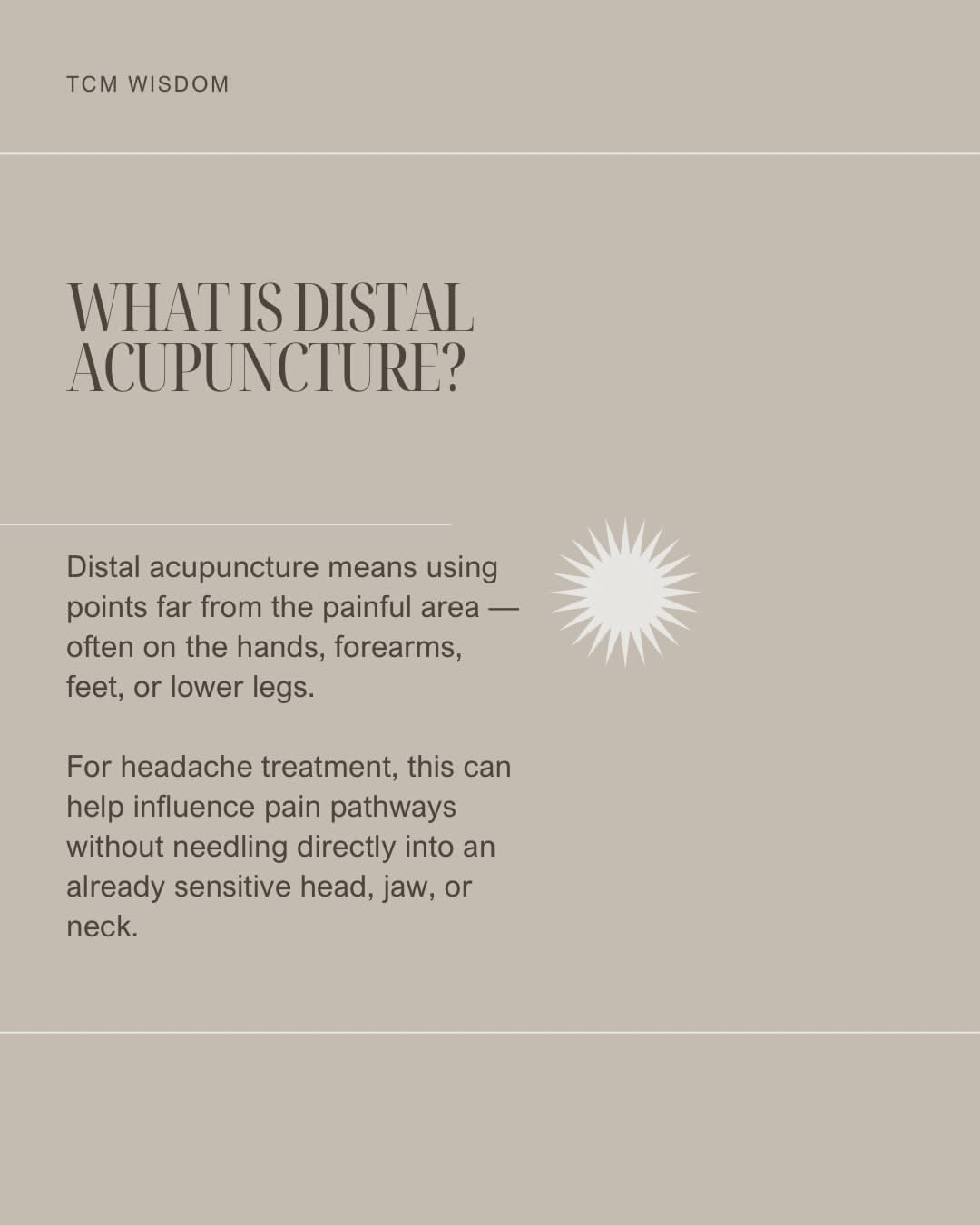 Instagram post: Needles go where needed, not hurting, slide 2