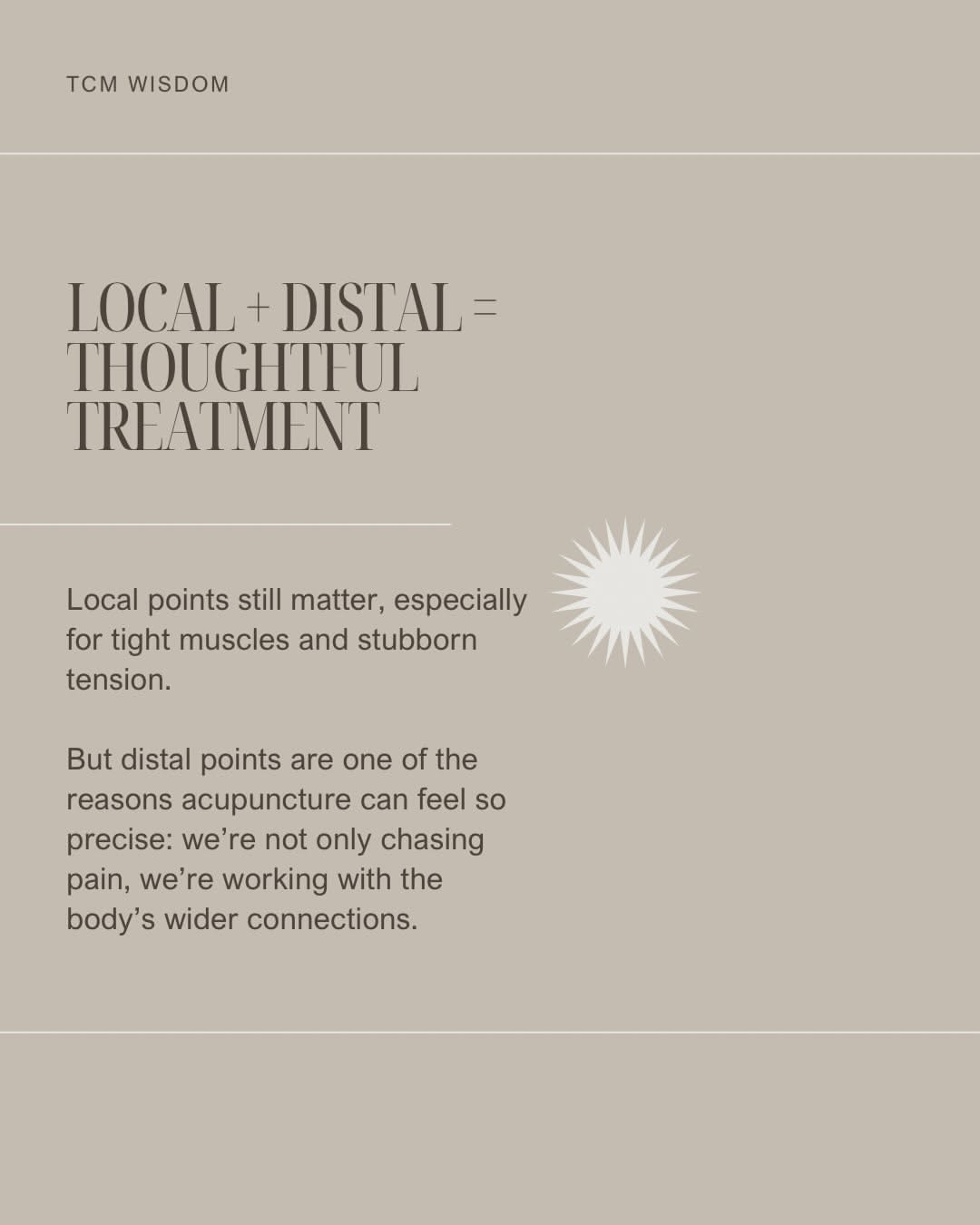 Instagram post: Needles go where needed, not hurting, slide 5