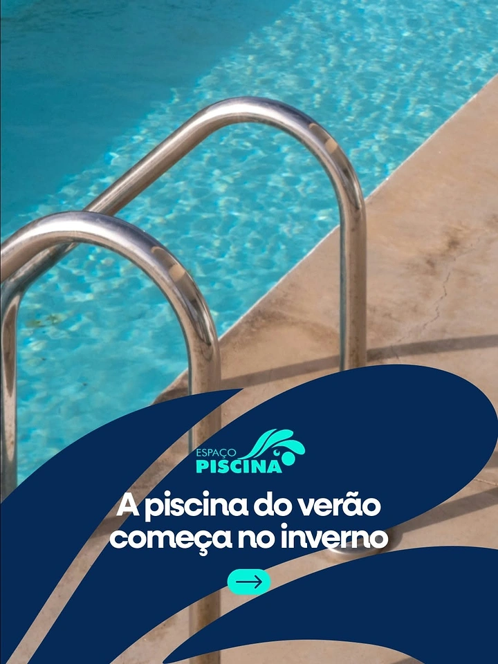 Swimming Pools & Pool Care creative ad: Seasonal pool-care winter insight