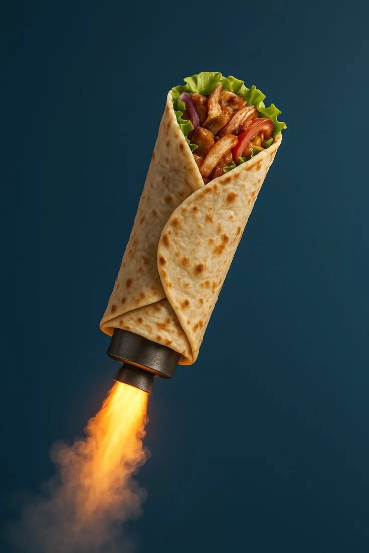 Story: Kebab transformed into a rocket