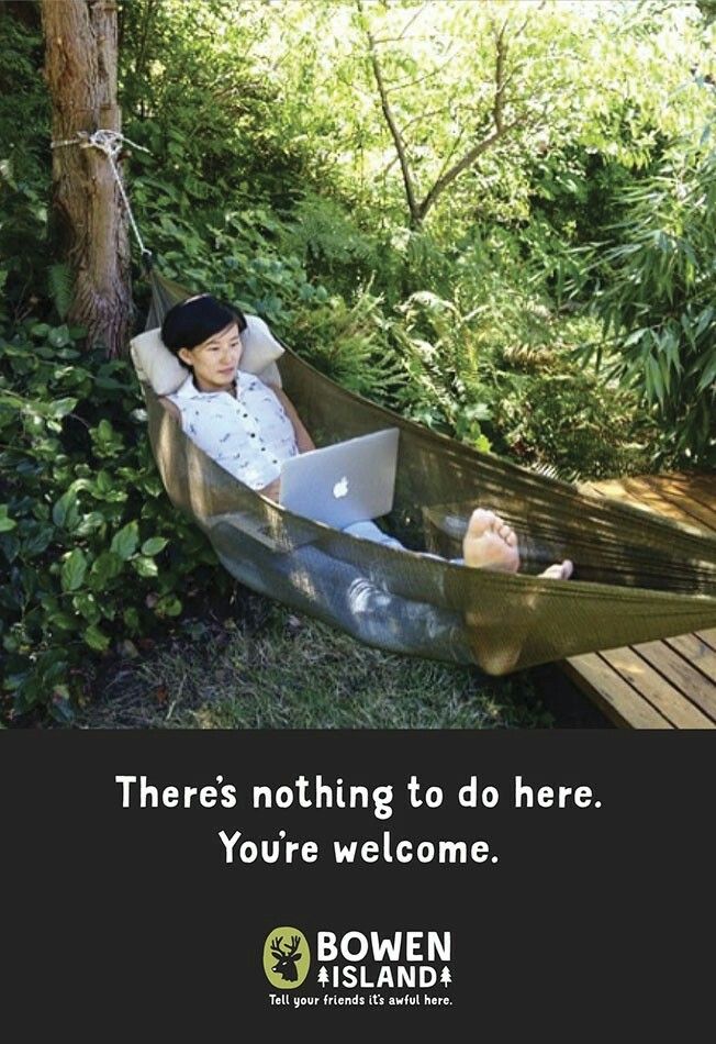 Story: Witty destination copy reframes inactivity