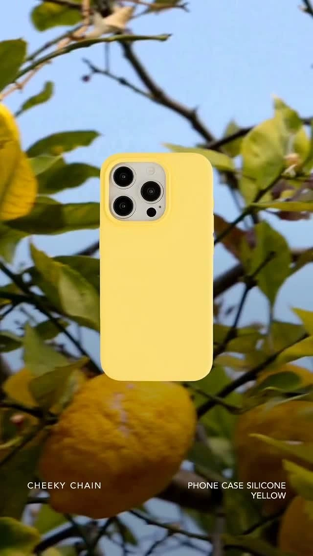 Phone Cases & Mobile Accessories creative ad: Yellow case echoes surrounding lemons