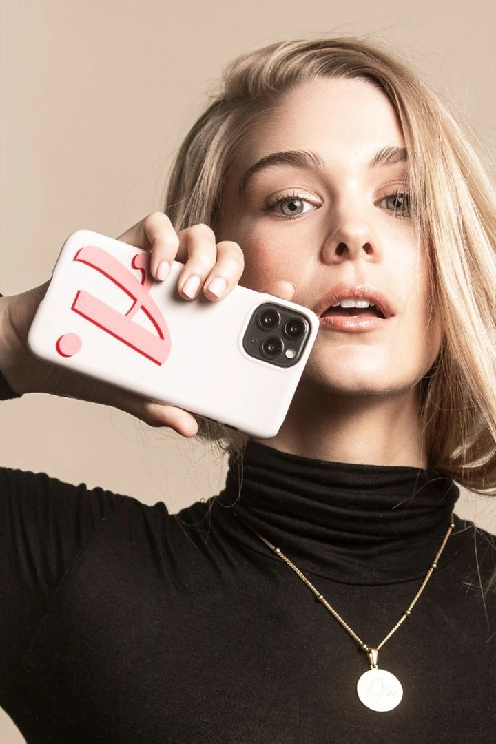 Phone Cases & Mobile Accessories creative ad: Oversized case creates striking portrait