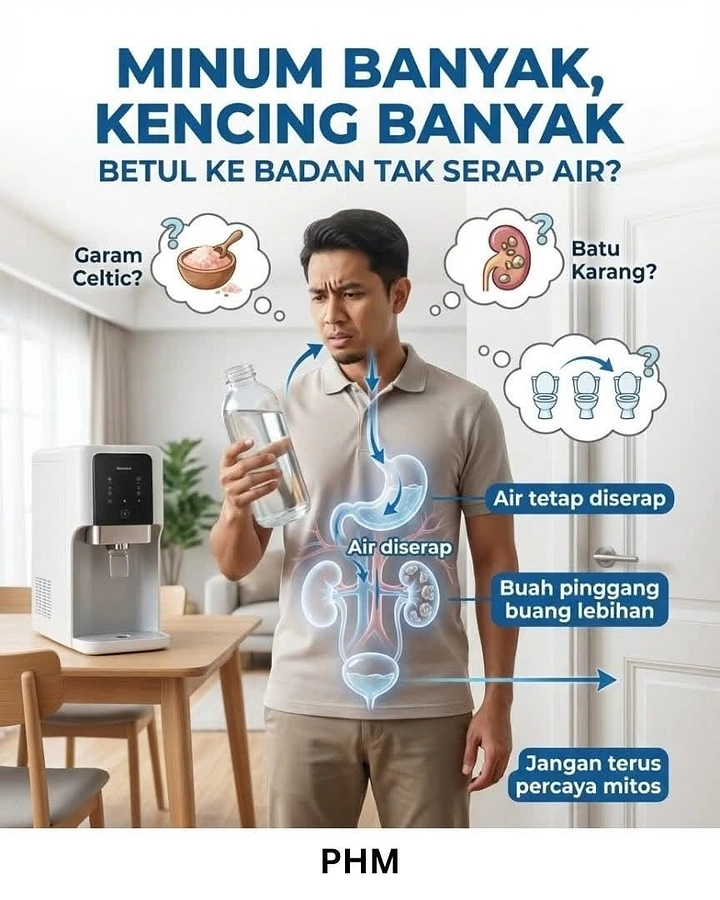Water Purifiers creative ad: Myth-busting kidney x-ray body visual