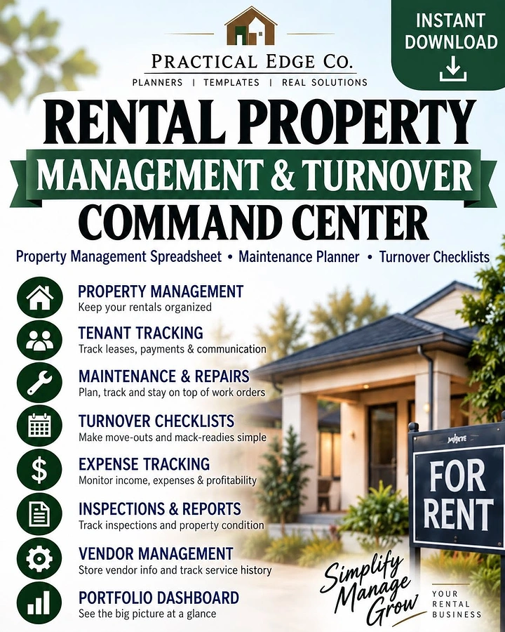 Property Management creative ad: Command-center metaphor for management