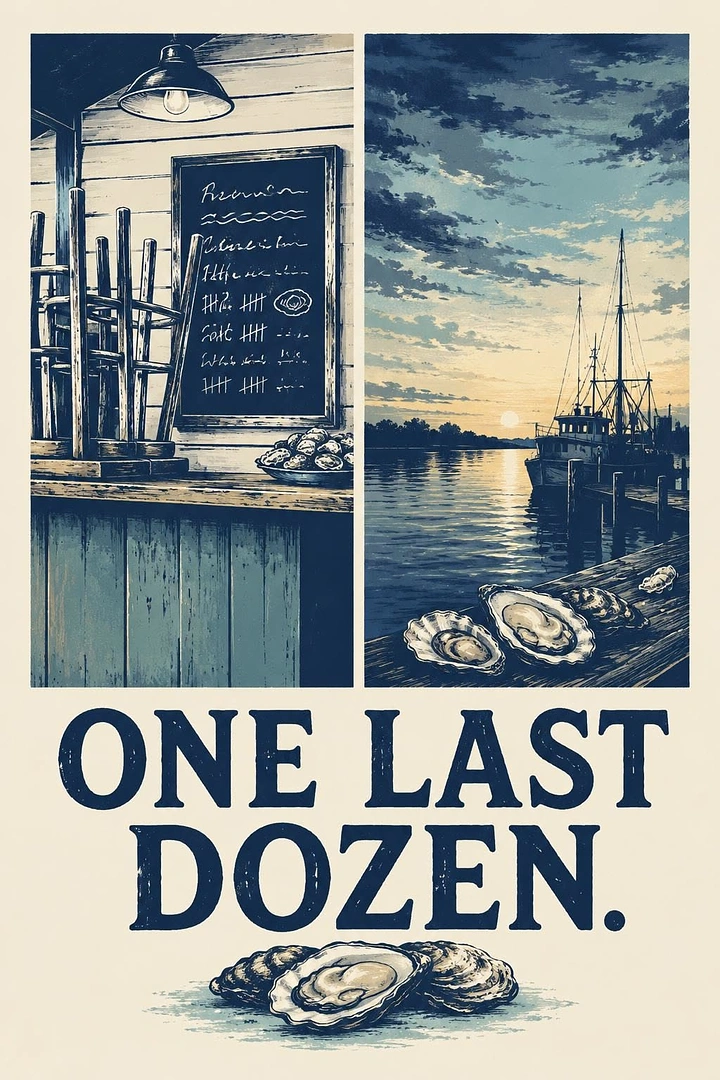 Seafood Restaurants creative ad: Witty one-last-dozen oyster message