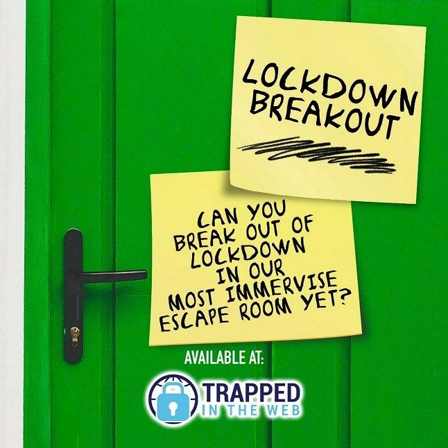 Escape Rooms creative ad: Lockdown breakout turns door into campaign idea