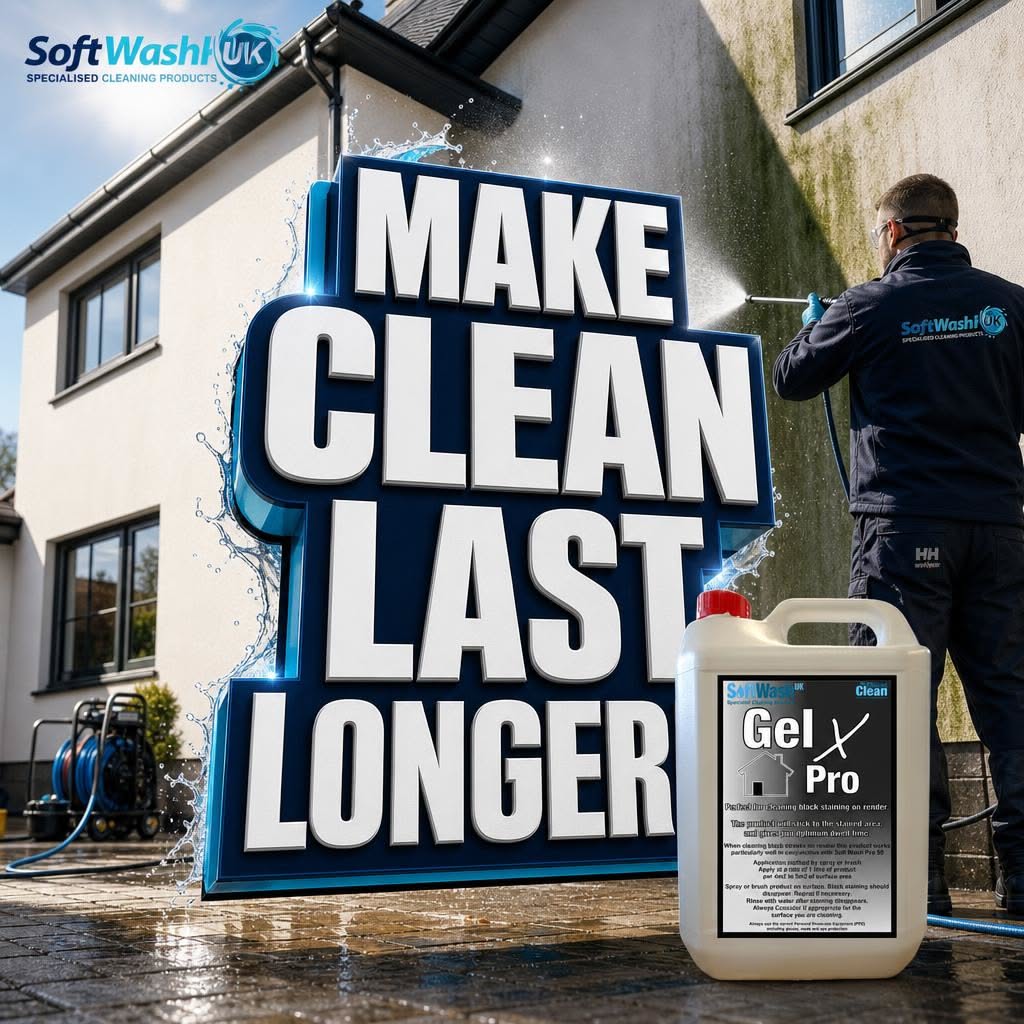 Instagram post: Oversized sign reinforces lasting-clean promise