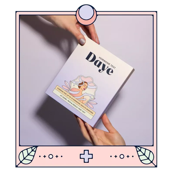 Period Care & Feminine Hygiene creative ad: Product photo with illustration overlays