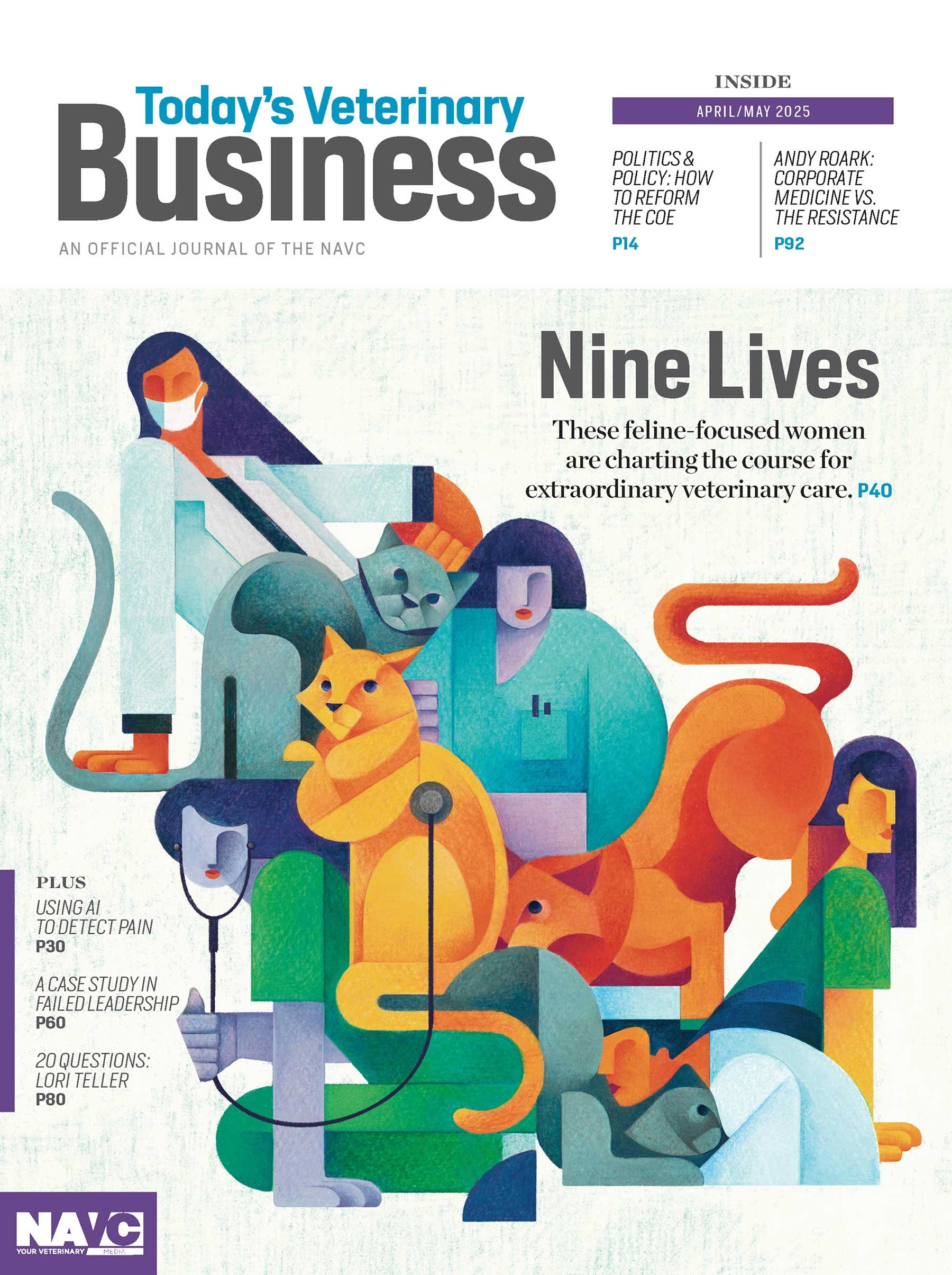 Email design: Veterinary professionals caring for cats