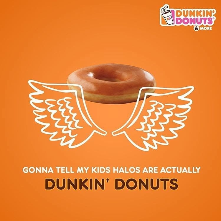 Instagram post: Halo pun turns donut into icon