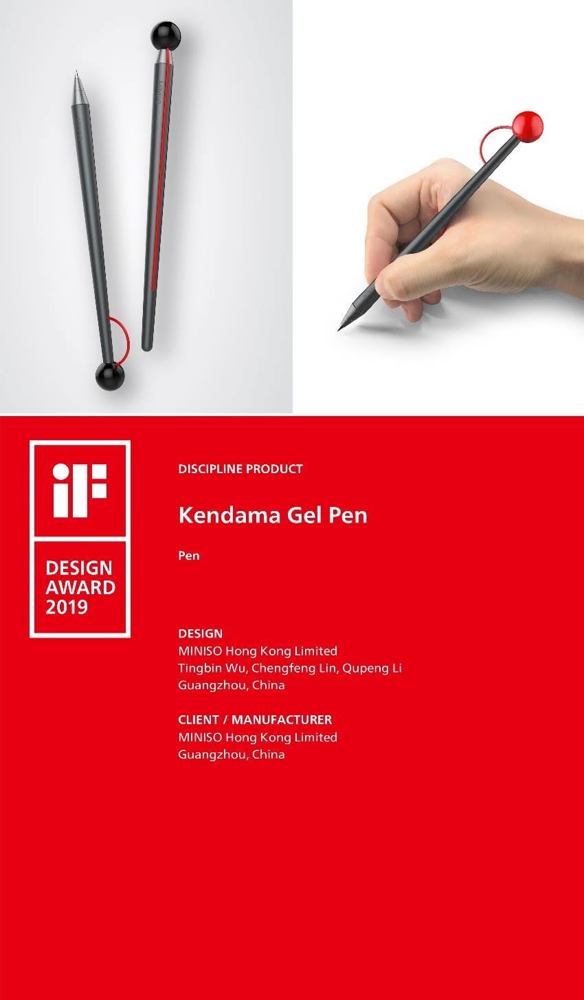 Story: Gel pen presented as kendama object