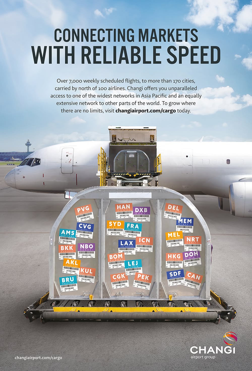 Story: Cargo pallet becomes destination map