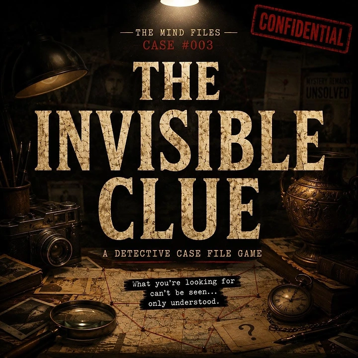 Escape Rooms creative ad: Invisible clue becomes central mystery premise