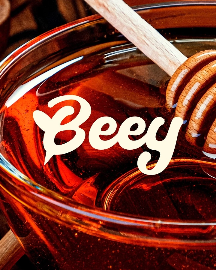 Honey Brands creative ad: Playful Beey pun in product branding