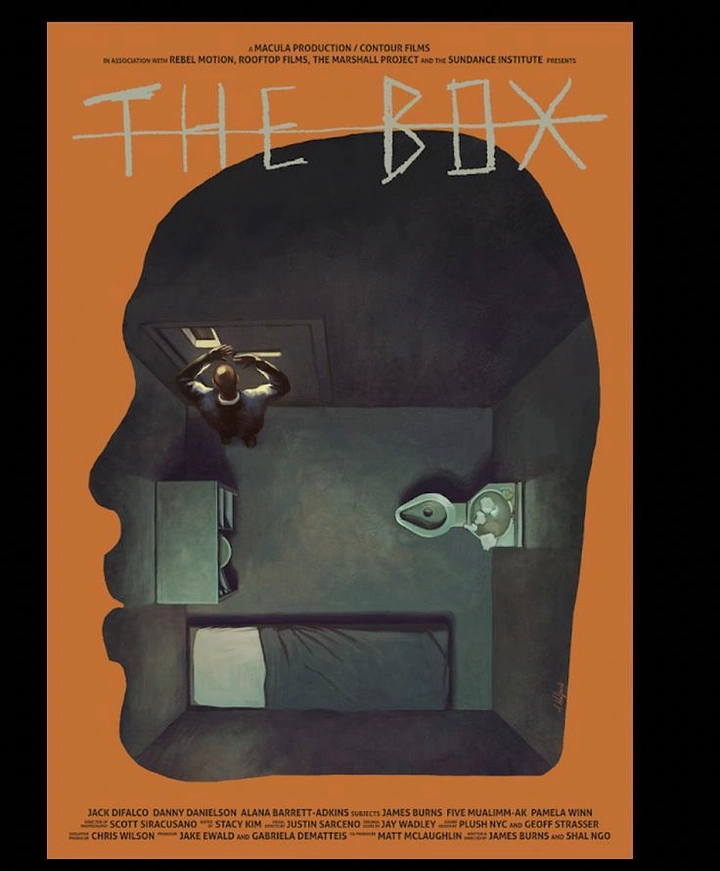 Escape Rooms creative ad: Surreal locked-box figure creates memorable central metaphor