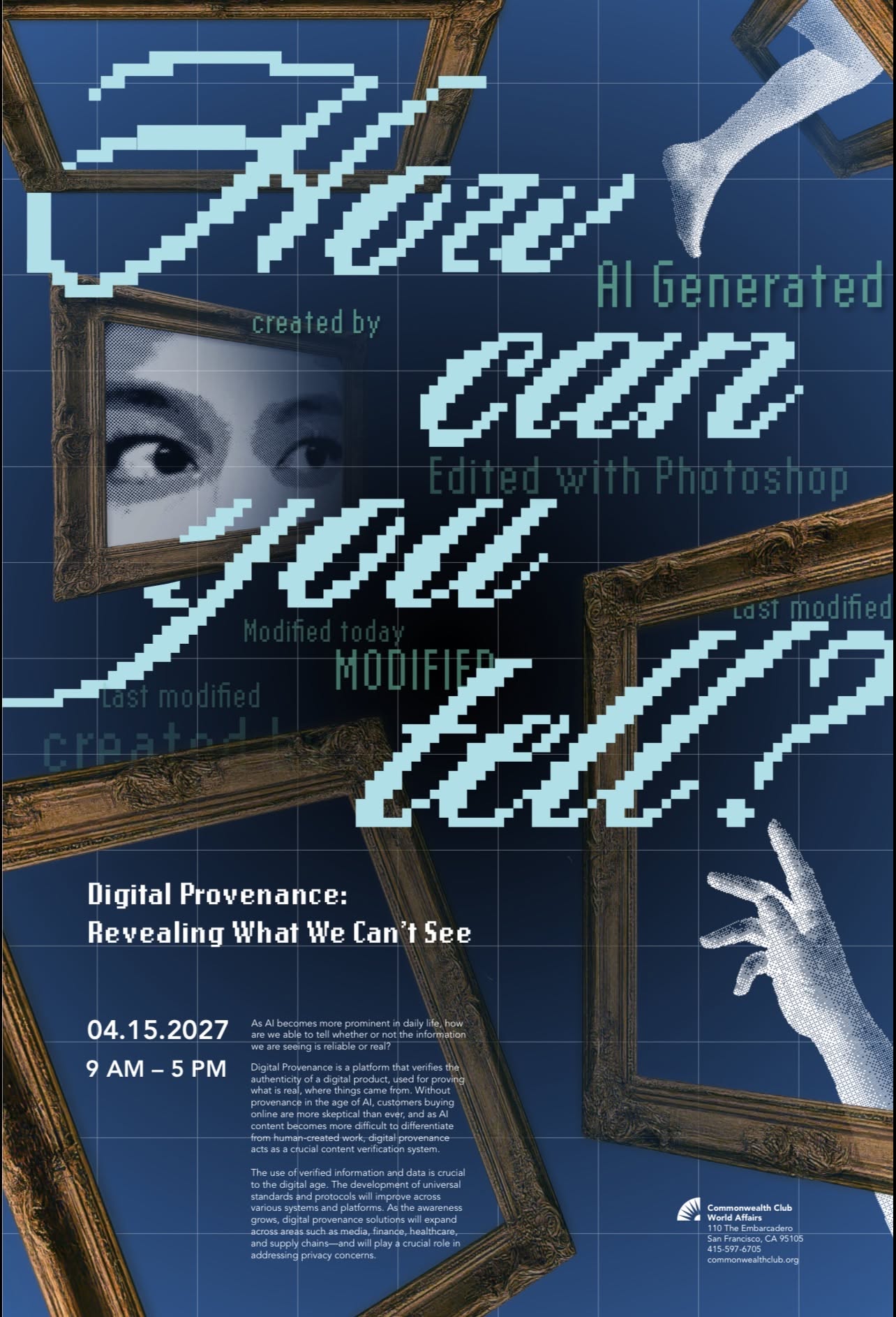 Story: Provenance labels become visual evidence