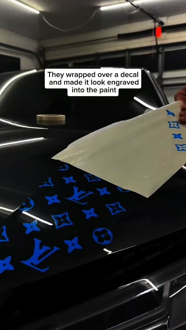 Story: Engraved decal illusion explains technique