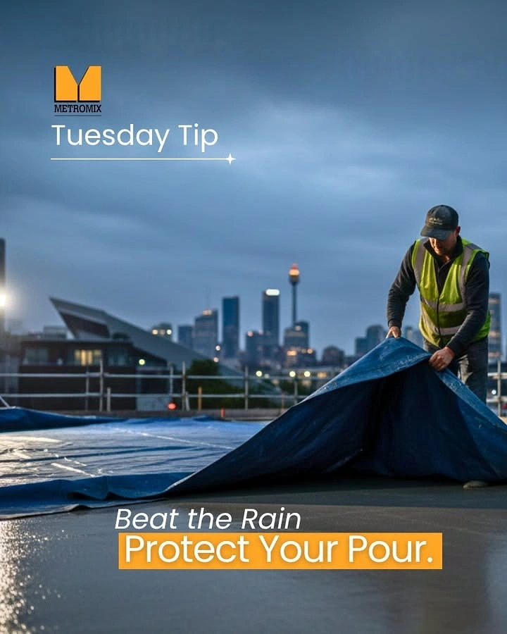 Waterproofing creative ad: Protect-your-pour rain pun