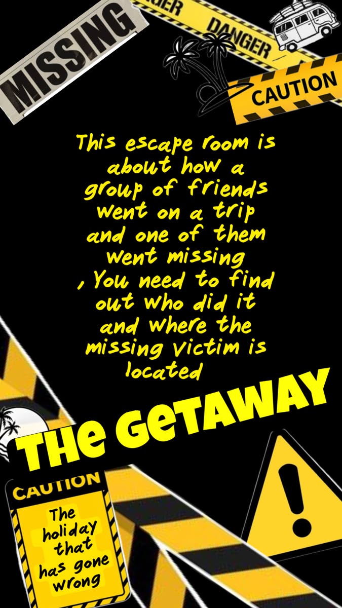 Story: Missing-person getaway story drives the poster